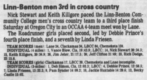 1980 10-27 Linda at LBCC Albany Dem Herald page 17